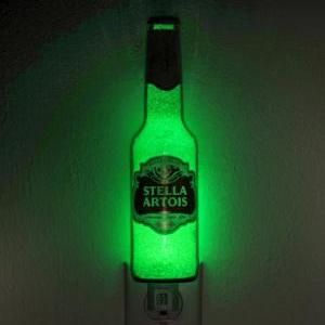 Stella Artois12oz Night Light / Accent Lamp- Video..