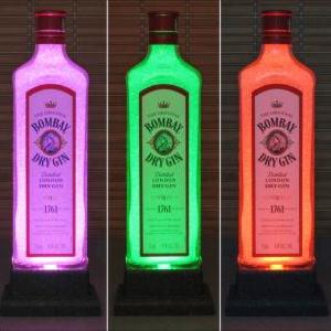 Bombay London Gin Color Changing Led Remote..