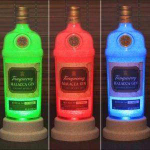 Tanqueray Gin Malacca Limited Edition Bottle Lamp..