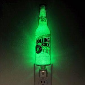 12oz Rolling Rock Beer 50,000 Hr. Led Night Light..
