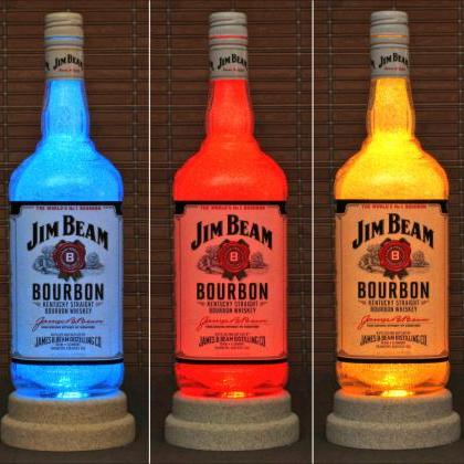 Jim Beam Kentucky Whiskey Color Changing Led..
