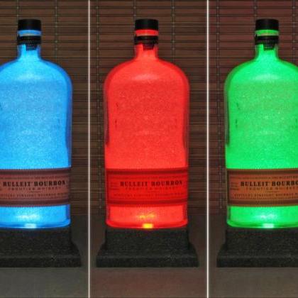 Bulleit Bourbon Kentucky Whiskey Led Remote Color..