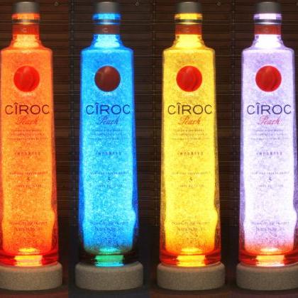 Ciroc Peach Vodka Color Changing Rgb Led Remote..