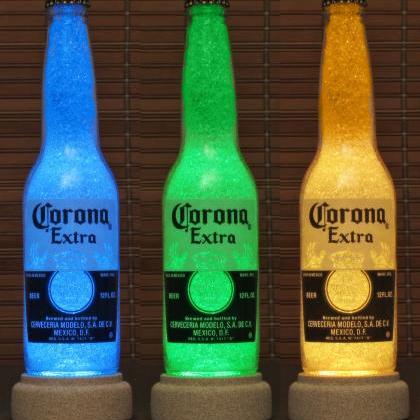 Corona Beer 12 Oz Remote Control Color Changing..