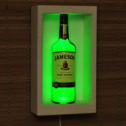 Jameson Irish Whiskey Wall Mount Sconce Liquor..