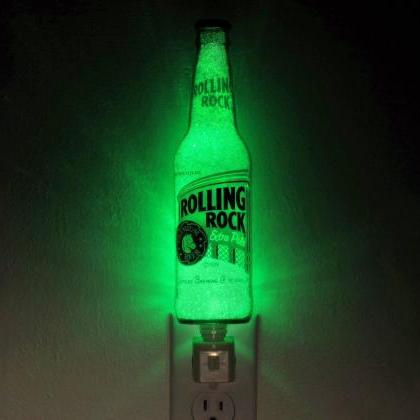 Rolling Rock Beer 12oz Night Light Accent Lamp..