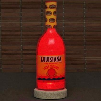 Louisiana Hot Sauce Glass Bottle La..