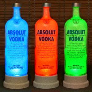 Absolut Vodka Color Changing Led Remote Controlled..